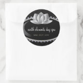 Classy Lotus Flower and Day Spa Sticker (Tas)