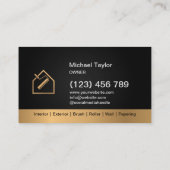 Classy Luxe Professionele Schilderijservice Visitekaartje (Achterkant)