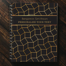 Classy Luxury Abstract Black Gold Professional