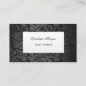 Classy Luxury Elegant, Damask Visitekaartje (Voorkant)