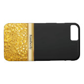 Classy Luxury Gold Kijk Case-Mate iPhone Case (Achterkant (Horizontaal))
