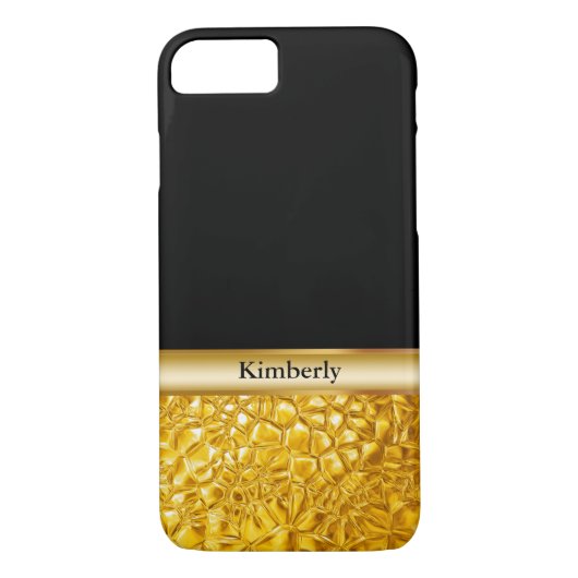 Classy Luxury Gold Kijk Case-Mate iPhone Case (Achterkant)