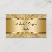 Classy Luxury Home Sales Rep Visitekaartje (Voorkant)