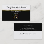 Classy Luxury Homes Realtor Visitekaartje (Voorkant / Achterkant)