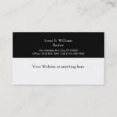 Classy Luxury Homes Realtor Visitekaartje (Achterkant)