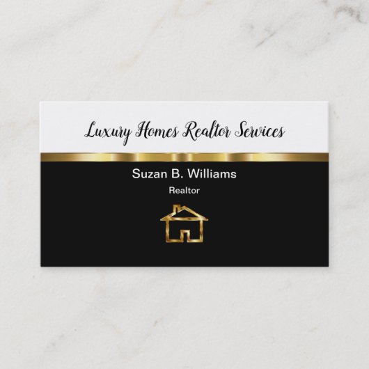Classy Luxury Homes Realtor Visitekaartje (Voorkant)