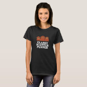Classy M Otter Pupper Otter Zee Otter mammie T-shirt (Voorkant volledig)