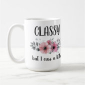 Classy, maar ik heb een beetje druk koffiemok (Links)