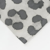 Classy maar Sassy Leopard Print fleece deken (Hoek)