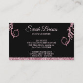 Classy Maid Cleaning Services Visitekaartje (Achterkant)