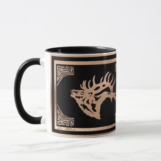 Classy Majestic Bull Elk Mok (Links)