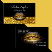 Classy Makeup Artist Glitzy Lips Visitekaartje