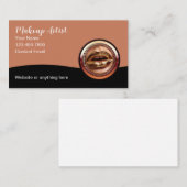 Classy Makeup Artist Visitekaartjes (Voorkant / Achterkant)