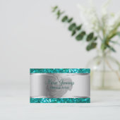 Classy Makeup Artist Visitekaartjes (Staand voorkant)