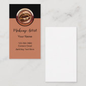 Classy Makeup Artist Visitekaartjes (Voorkant / Achterkant)