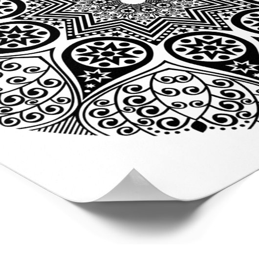 Classy Mandala Poster (Hoek)