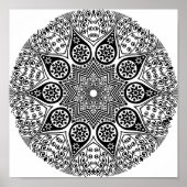 Classy Mandala Poster (Voorkant)