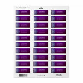 Classy Mandala retour adres label (Full Sheet)