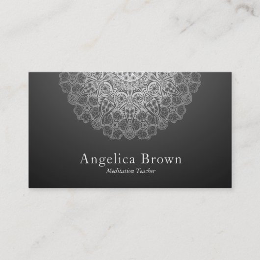 Classy Mandala Visitekaartje (Voorkant)