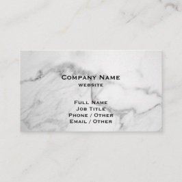 Classy Marble Visitekaartje