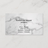 Classy Marble Visitekaartje (Voorkant)