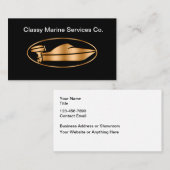 Classy Marine Services Nautische Visitekaartjes (Voorkant / Achterkant)