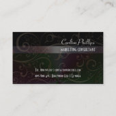 Classy Marketing Consultant visitekaartjes (Achterkant)