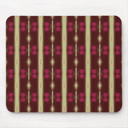 Classy Maroon and Beige Mouse pad Muismat (Voorkant)