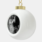 Classy Married & Merry Glass Ornament voor Kerstmi (Rechts)