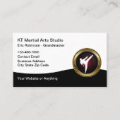 Classy Martial Arts Grootmeester Visitekaartjes (Voorkant)