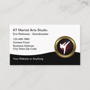 Classy Martial Arts Grootmeester Visitekaartjes