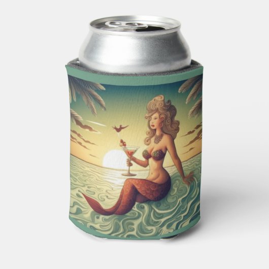 Classy Martini Zeemeermin Thunder_Cove Blikjeskoeler (Blikje Achterkant)