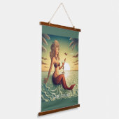 Classy Martini Zeemeermin Thunder_Cove Hangend Wandkleed (Gebogen)