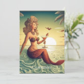 Classy Martini Zeemeermin Thunder_Cove Kaart (Staand voorkant)