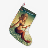 Classy Martini Zeemeermin Thunder_Cove Kleine Kerstsok (Voorkant (Hangend))