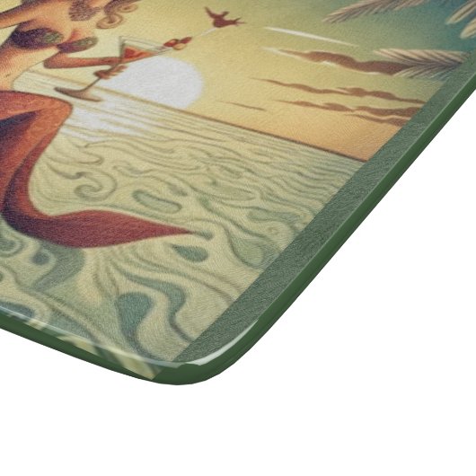 Classy Martini Zeemeermin Thunder_Cove Snijplank (Hoek)