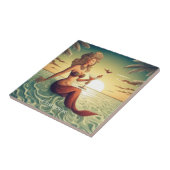 Classy Martini Zeemeermin Thunder_Cove Tegeltje (Zijkant)