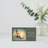 Classy Martini Zeemeermin Thunder_Cove Visitekaartje (Staand voorkant)