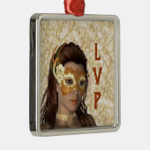 Classy Mask Lady Ornament (Rechts)