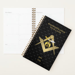 Classy Masonic Shriners - Gepersonaliseerd Planner