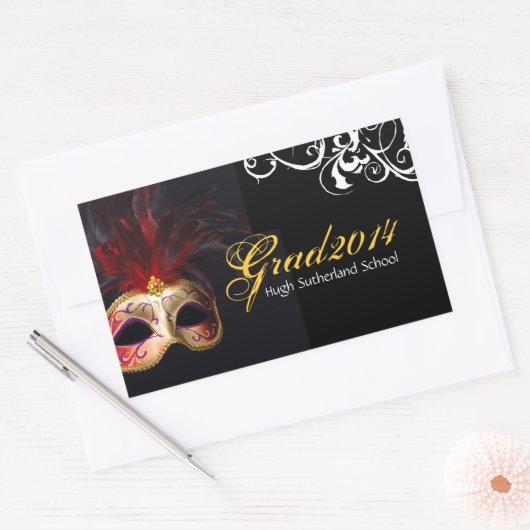 Classy Masquerade Sticker (Envelop)