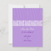 Classy Mauve Save the Date (Voorkant)