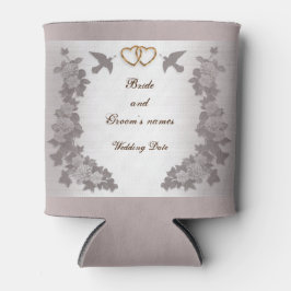 Classy Mauve Wedding Favor Blikjeskoeler
