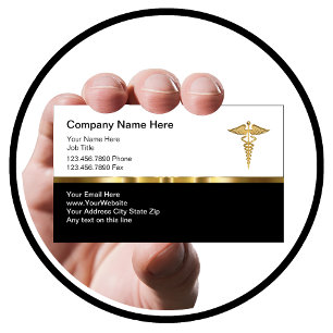 Classy Medical Business Profile Visitekaartje