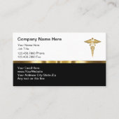 Classy Medical Business Profile Visitekaartje (Voorkant)