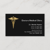 Classy Medical Doctor Klinisch Visitekaartje (Voorkant)