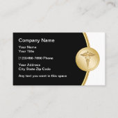 Classy Medical Emblem Visitekaartje (Voorkant)