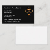 Classy Medical Health Plans Rep Visitekaartje (Voorkant / Achterkant)