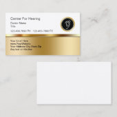 Classy Medical Hearing Center Visitekaartje (Voorkant / Achterkant)