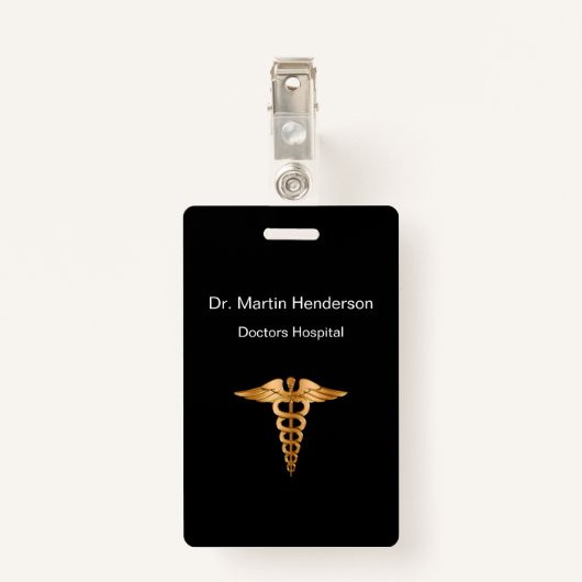 Classy Medical Kantoor ID Badge (Achterkant met clip)